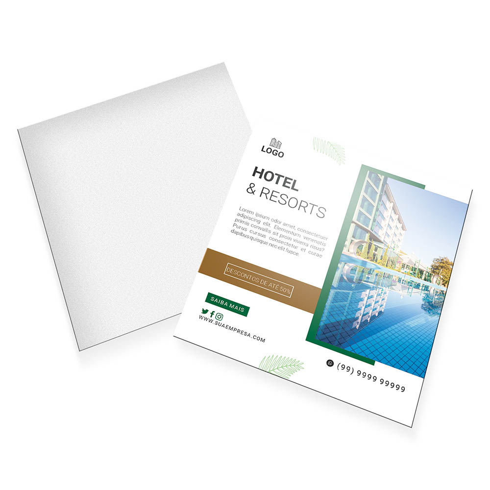 Postais Couche Laminacao Fosca Frente 250G Tam – 9,1X10,2 – 4X0 250 Un