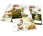 Cardápios Couche Brilho Digital 250G 48X33 – 4X4 Un